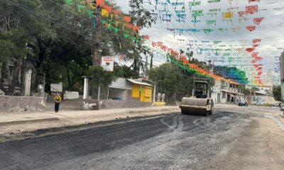 Interviene Gobierno del Estado tramo carretero San Diego Chalma – Santa Cruz Acapa en Tehuacán