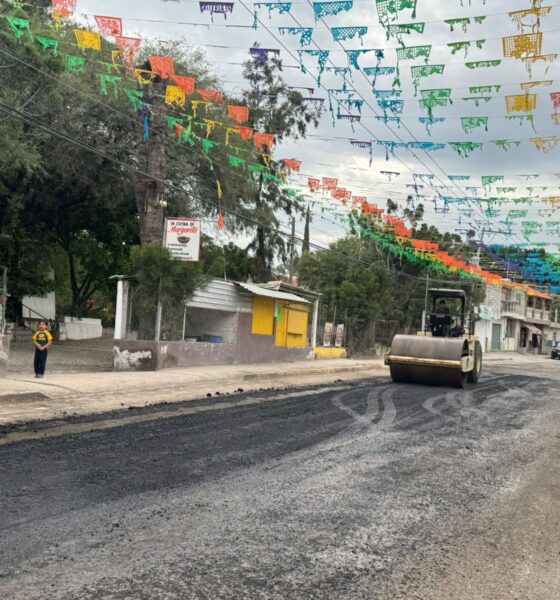 Interviene Gobierno del Estado tramo carretero San Diego Chalma – Santa Cruz Acapa en Tehuacán