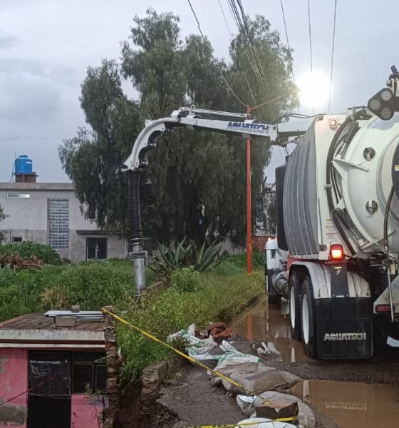 Gobierno de San Pedro Cholula implementa operativo permanente por afectaciones tras lluvias