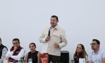 «Frenamos el robo millonario que gobiernos neoliberales hicieron a Puebla»: Armenta