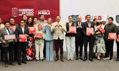 Gobernador de Puebla entrega placas de reconocimiento a 14 restaurantes incluidos en la Guía MICHELIN 2026