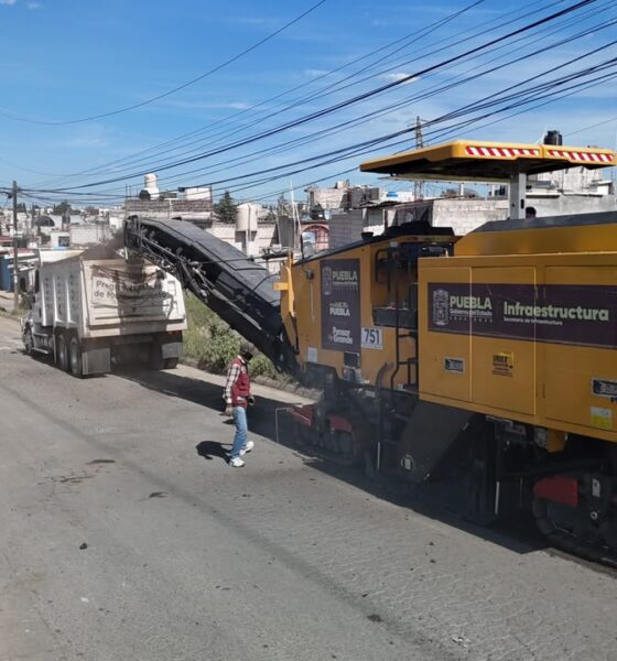Rehabilitan la 145 Poniente y Popocatépetl, como parte del Programa de Pavimentación 2026