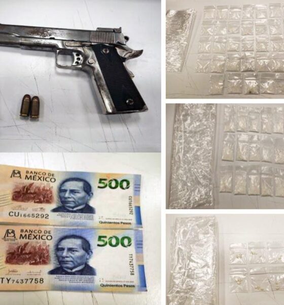 SSP y SEMAR detienen a Huri N., presunto distribuidor de sustancias en Puebla capital