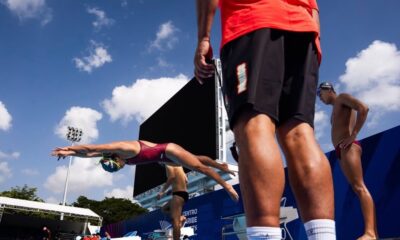 Nadadora poblana Aranza López gana oro en los JCC 2026