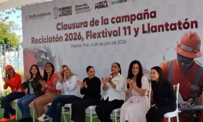 Puebla recupera 30 toneladas de residuos y refuerza acciones para impulsar la economía circular