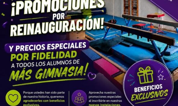 ¡Más Gimnasia lanza promociones!