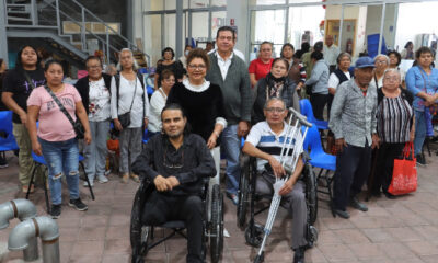 Entrega Sistema DIF Cuautlancingo aparatos funcionales a 21 personas 