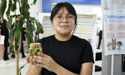 Aprovecha residuos de agave para crear fibras textiles, pide estudiante Buap