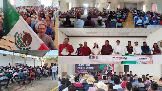 138 asambleas informativas en defensa de la soberanía nacional ha realizado Morena Puebla