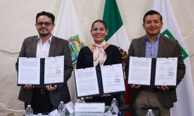 Convenio de IP y Lupita Cuautle para fortalecer comercio sanandreseño