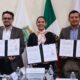 Convenio de IP y Lupita Cuautle para fortalecer comercio sanandreseño