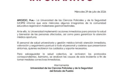 Estudiantes de UCIPS presentaron malestares gastrointestinales; se investigan las causas  