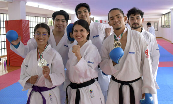 14 medallas logró Buap en el Campeonato Nacional de Karate