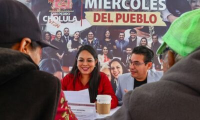 Entrega de aparatos funcionales a cholultecas