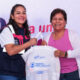 Alcalde Lupita Cuautle mantiene entrega de despensas a 4 mil familias 