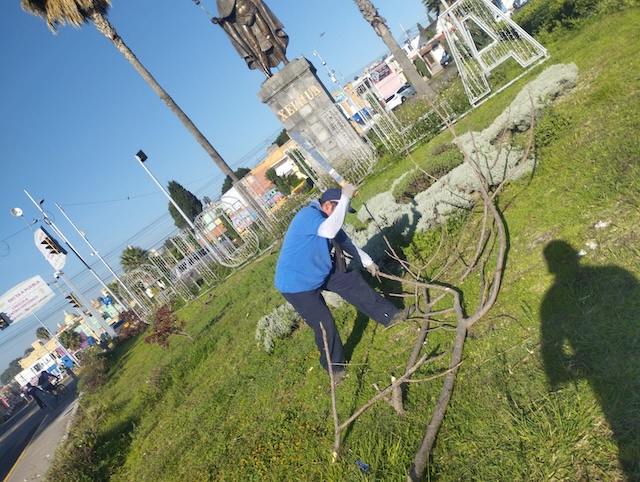 Tonantzin Fernández ocupada en el mejoramiento de parques y áreas verdes de Cholula