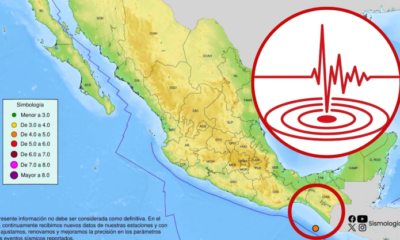 Temlor de Chiapas de 4-8 no se sintió en Puebla