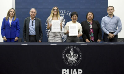 BUAP y Turístico Estatal signan convenio 