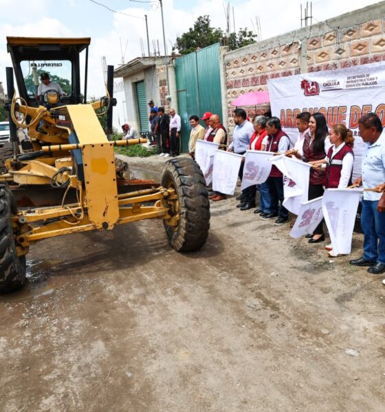 Tonantzin Fernández impulsa nuevas obras para transformar la infraestructura de San Pedro Cholula