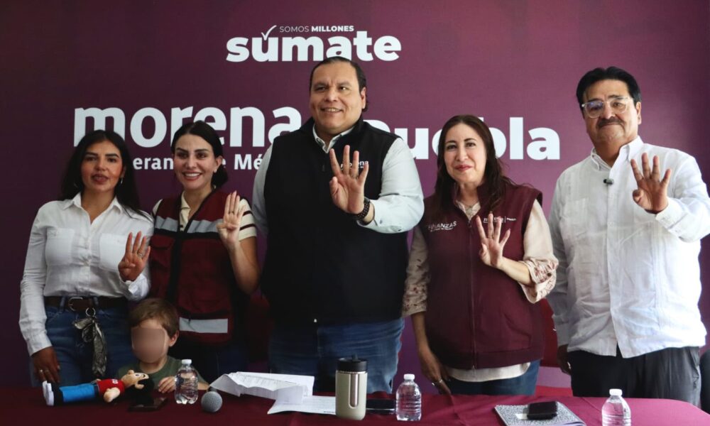 Morena Puebla: “La Cuarta Transformación impulsa una visión de gobierno con sentido humanista»