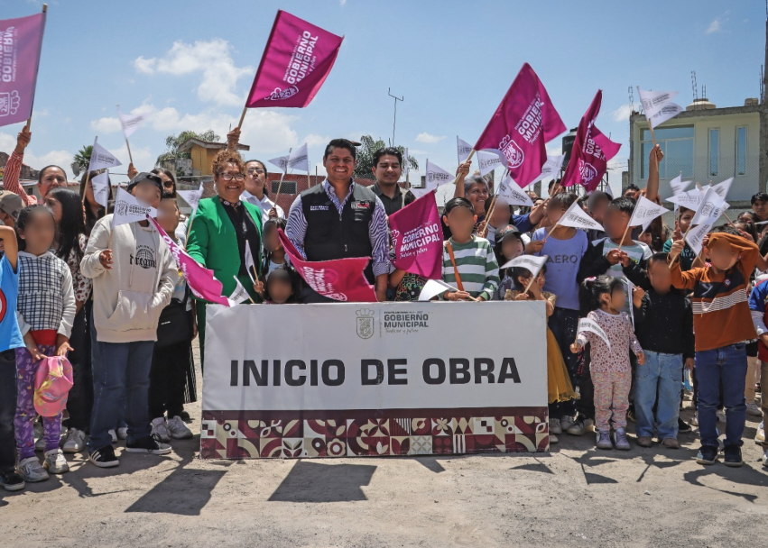 Se construye en Cuautlancingo parque para la niñez