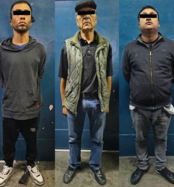 Cinco hombres armados son asegurados tras circular a exceso de velocidad