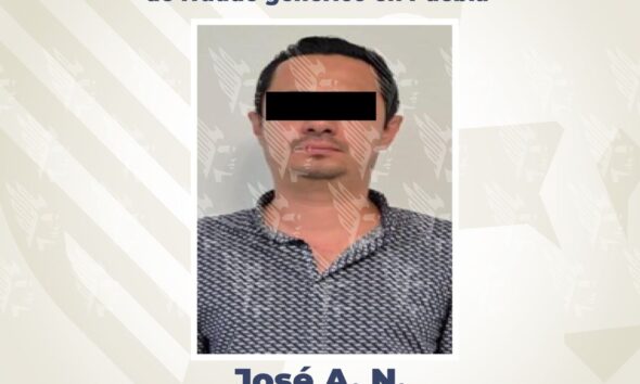 Detiene Fiscalía a José A. N. acusado de fraude genérico