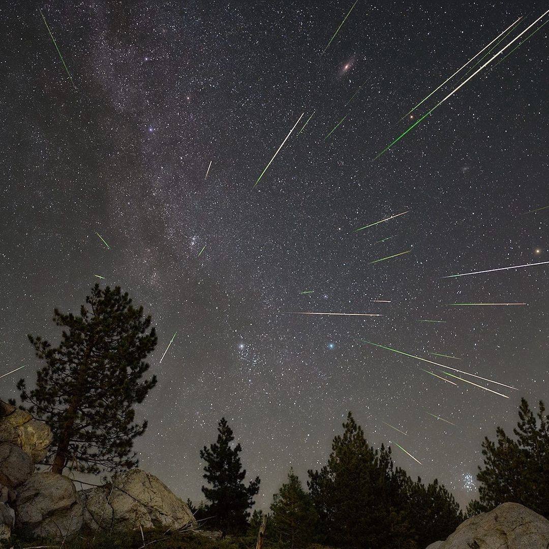 Hermosa Lluvia de Perseidas 2026