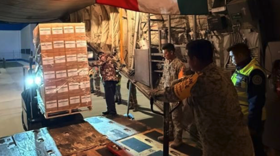 México tiende la mano a Colombia: envía tercer cargamento de ayuda tras el sismo