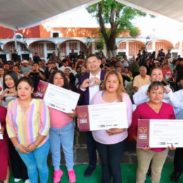 Puebla restaura fachadas históricas e invierte 12.4 MDP en obras comunitarias para barrios