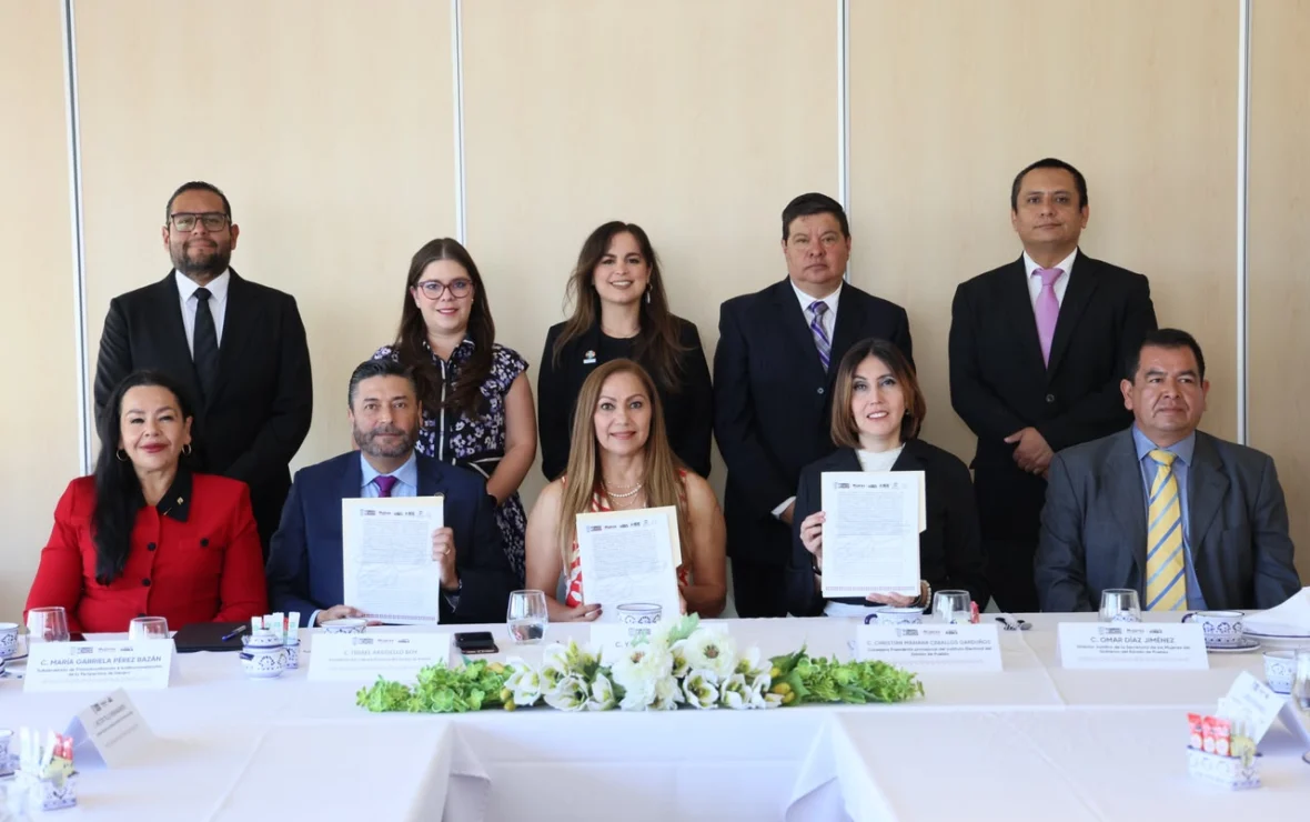 CONVENIO INTERINSTITUCIONAL FORTALECE LA PARTICIPACIÓN POLÍTICA DE LAS MUJERES EN PUEBLA