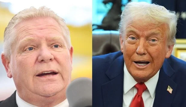 «Que se revuelque en su tumba»: Ontario amenaza con apagar las luces de EU y desatar una guerra económica