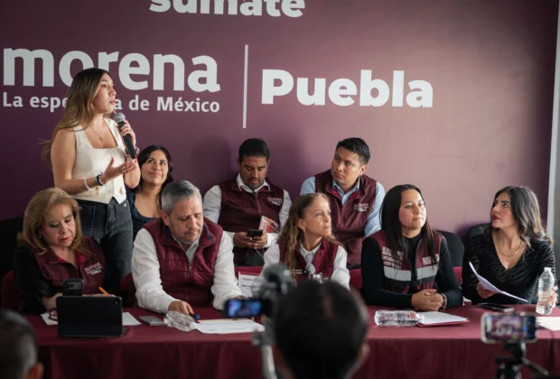 Morena Puebla moviliza a más de 15 mil paticipantes y perfila agenda tecnológica hacia 2030