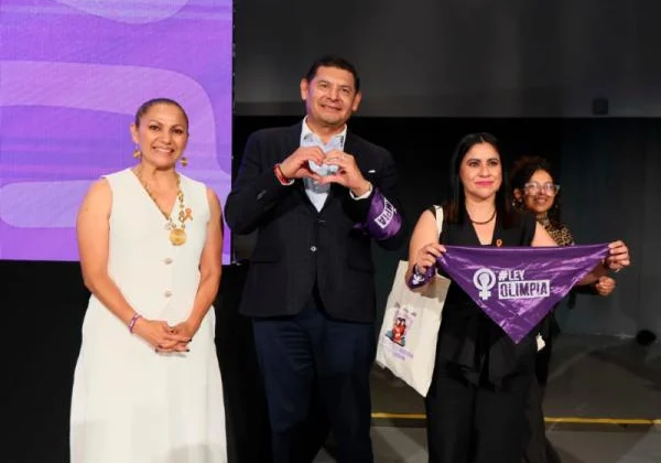 Armenta respalda a Olimpia y refrenda compromiso contra la violencia digital