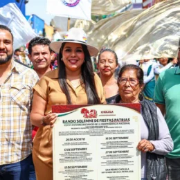 San Pedro Cholula se prepara para celebrar las Fiestas Patrias 2026