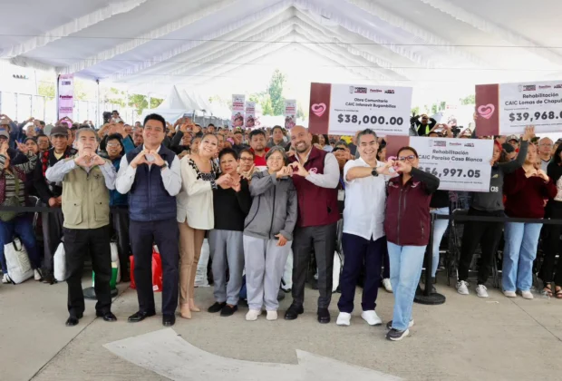 Impulsan bienestar social con apoyos alimentarios e inversión millonaria en Puebla