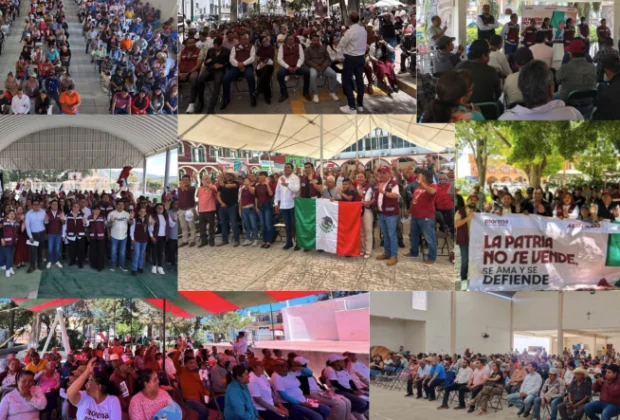 18 Asambleas de MORENA en Defensa de la Soberanía Nacional
