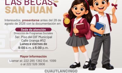 ¿Ya te inscribiste a las becas San Juan, en Cuautlancingo? 