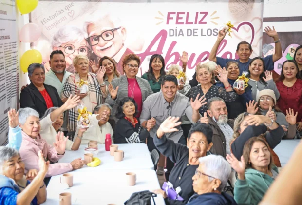 Cercanía de Omar Muñoz con abuelitos