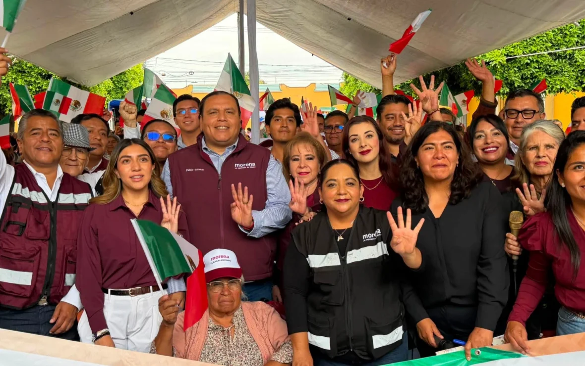 Morena Puebla fortalece territorio con 220 asambleas