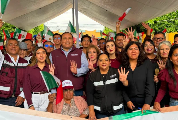Morena Puebla fortalece territorio en 220 municipios