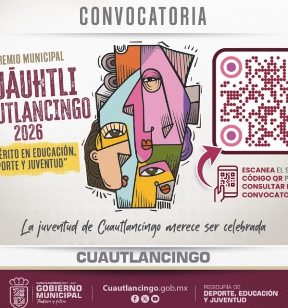 Convocan al Premio Municipal “Cuāuhtli Cuautlancingo”