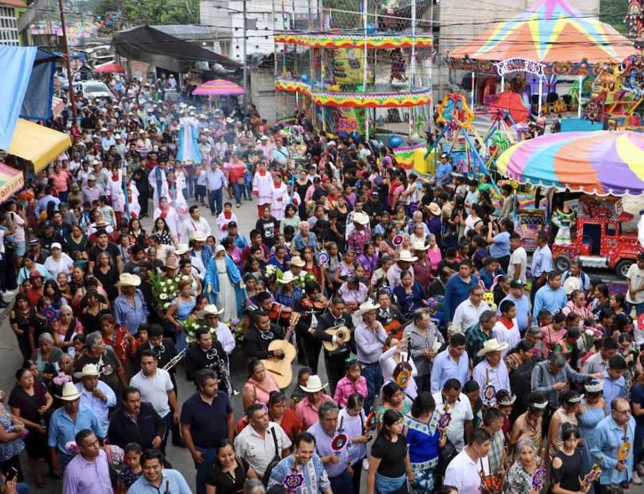 Exitosa Feria en Huitzilan 