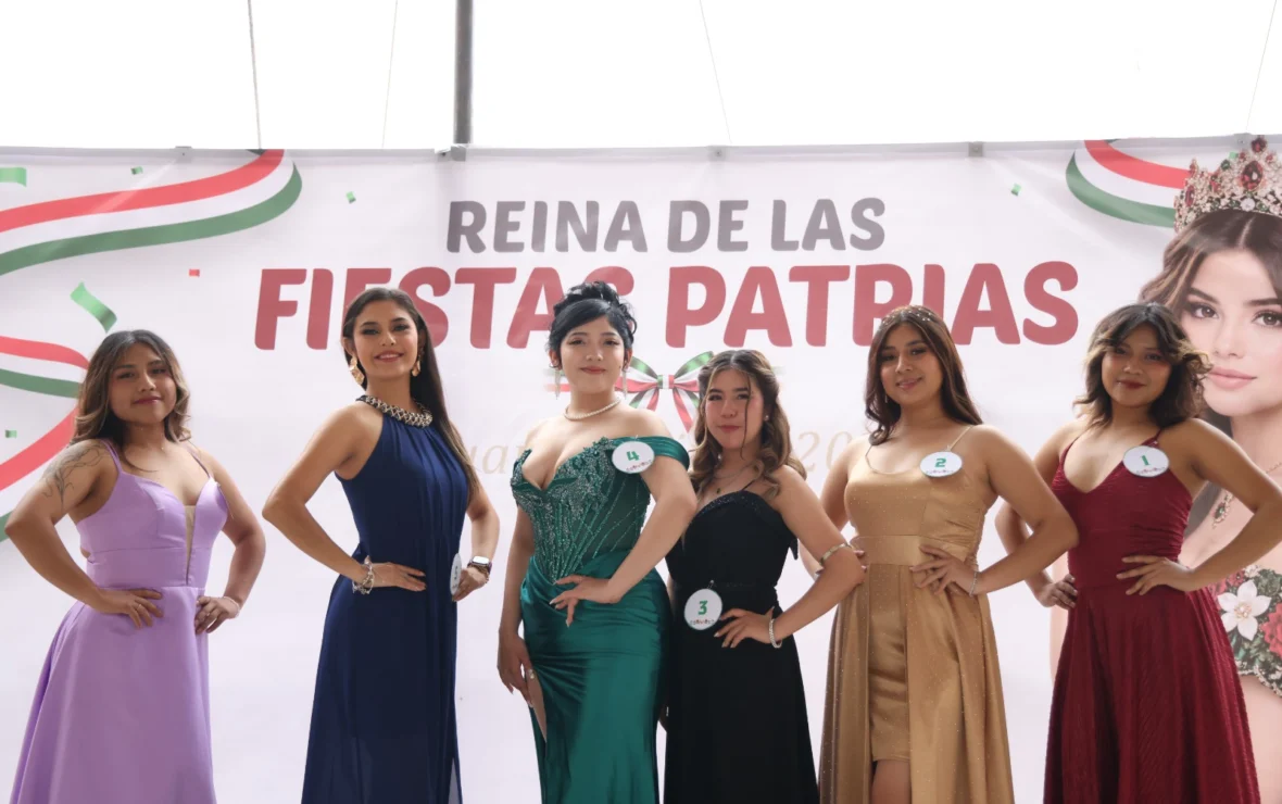 Presentan a las finalistas para la Reina Fiestas Patrias Cuautlancingo 2026