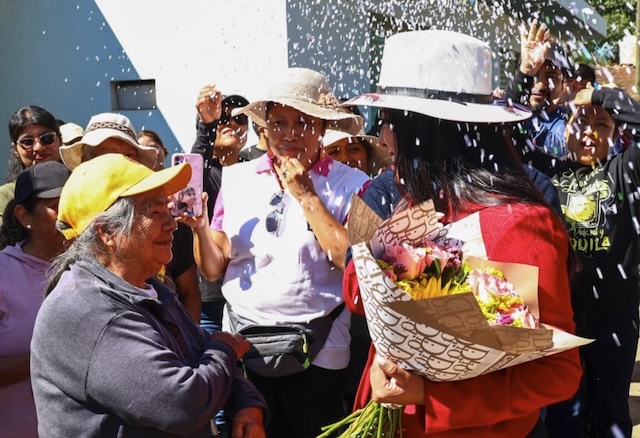 “Tonantzin Fernández, la mejor alcaldesa que hemos tenido”: Cholultecas
