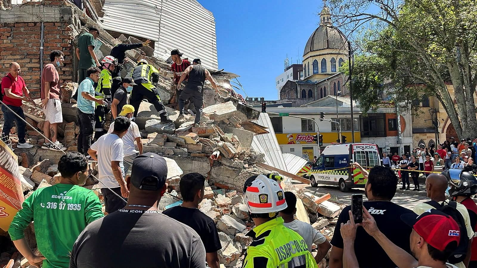 Terremoto sacude Colombia; van más de 70 muertos