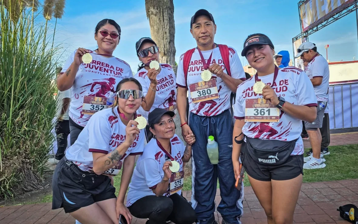 Gran carrera deportiva se realizó en Cuautlancingo