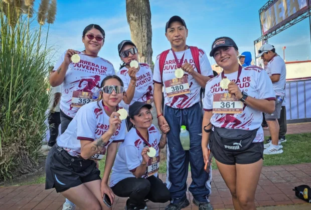 Gran carrera deportiva se realizó en Cuautlancingo
