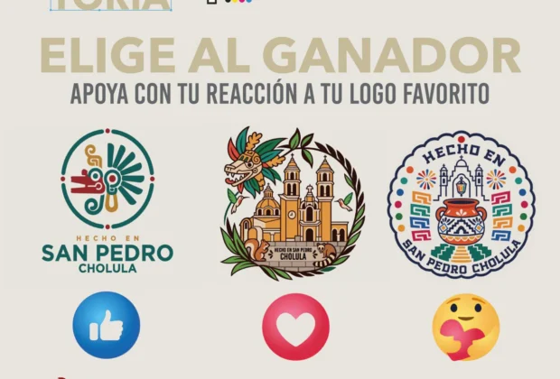 Vota para elegir el sello de marca “Hecho en San Pedro Cholula” 