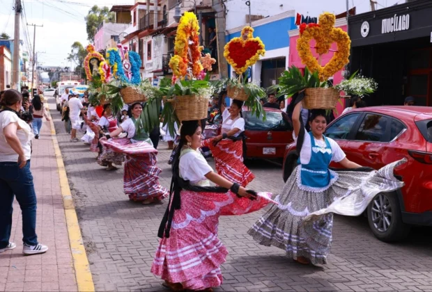La Guelaguetza se vive en San Andrés Cholula